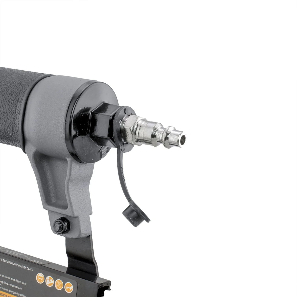NuMax S3GI12CK 3 Gallon Oil-Free Air Compressor with Brad Nailer / Stapler, Air Hose, Inflation Kit & Fasteners