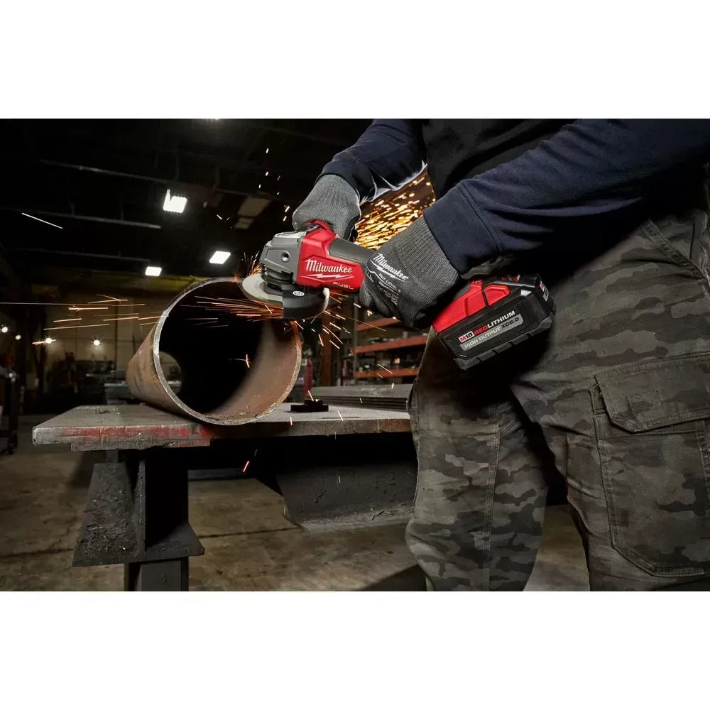 Milwaukee Pre-Sale 2887-20 M18 FUEL 18V 5 Flathead Braking Grinder - Bare Tool