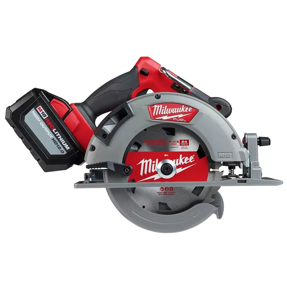 Milwaukee 2732-20SB M18 FUEL 18V 7-1/4 Circular Saw w/ 25 Saw Blades