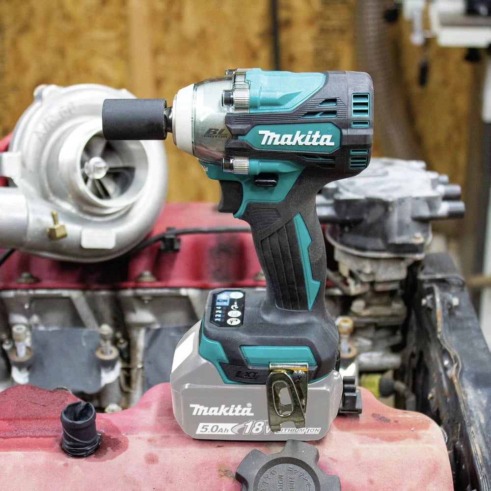 Makita Impact Wrench,4-Speed,1/2 Sq. Drive,18V XWT14Z
