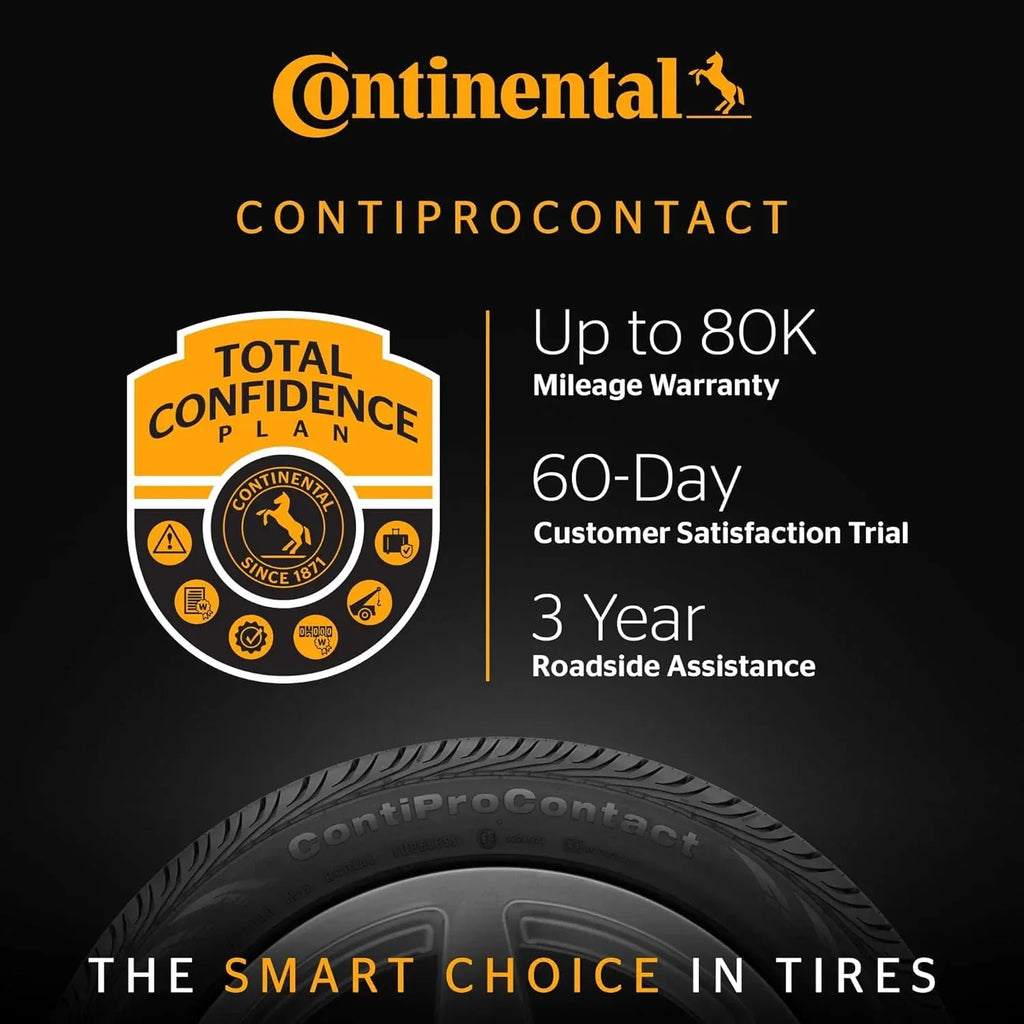 Continental ContiProContact All Season 235/40R18 91W Passenger Tire