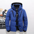 Insulated Jacket with Removable Hood and Tailored Fit, Full-Zip Closure