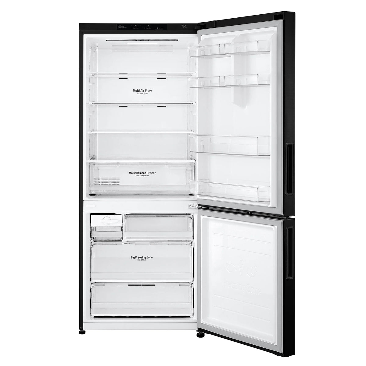 15.9 Cu. Ft. Bottom-Freezer Refrigerator Inverter with Practical Storage