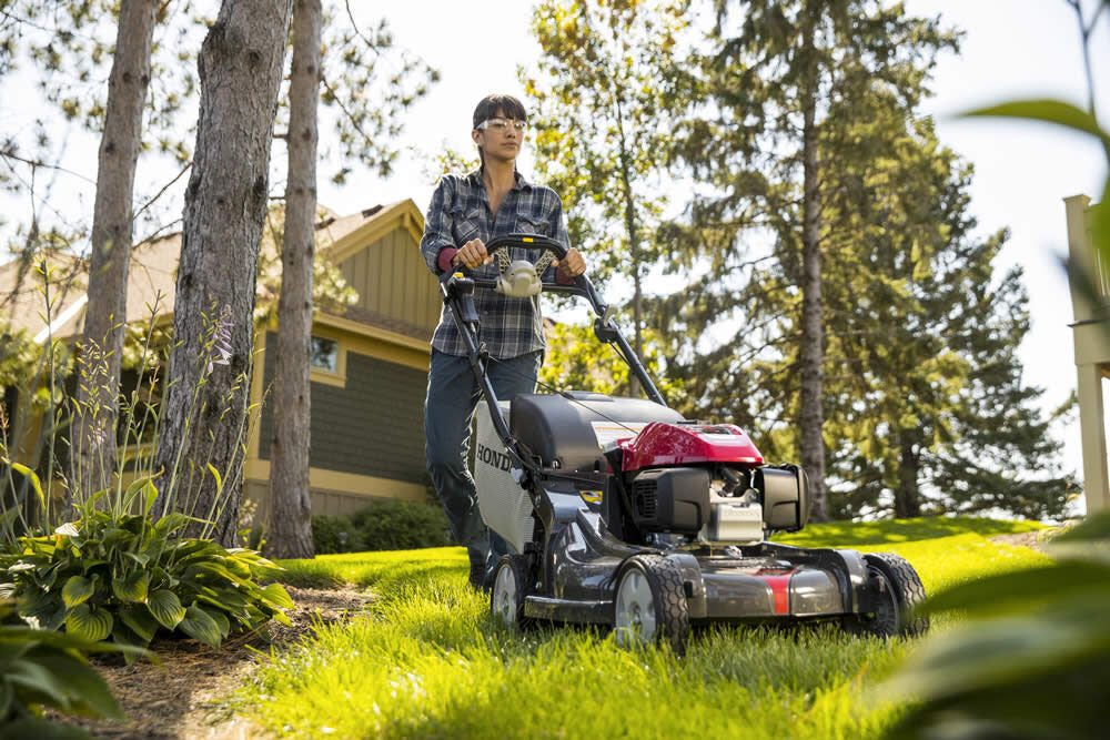 Honda Lawn Mower Self Propelled Walk Behind 21 Select Drive 4-in-1 Versamow HRX217VYA from Honda💝 Last Day For Clearance