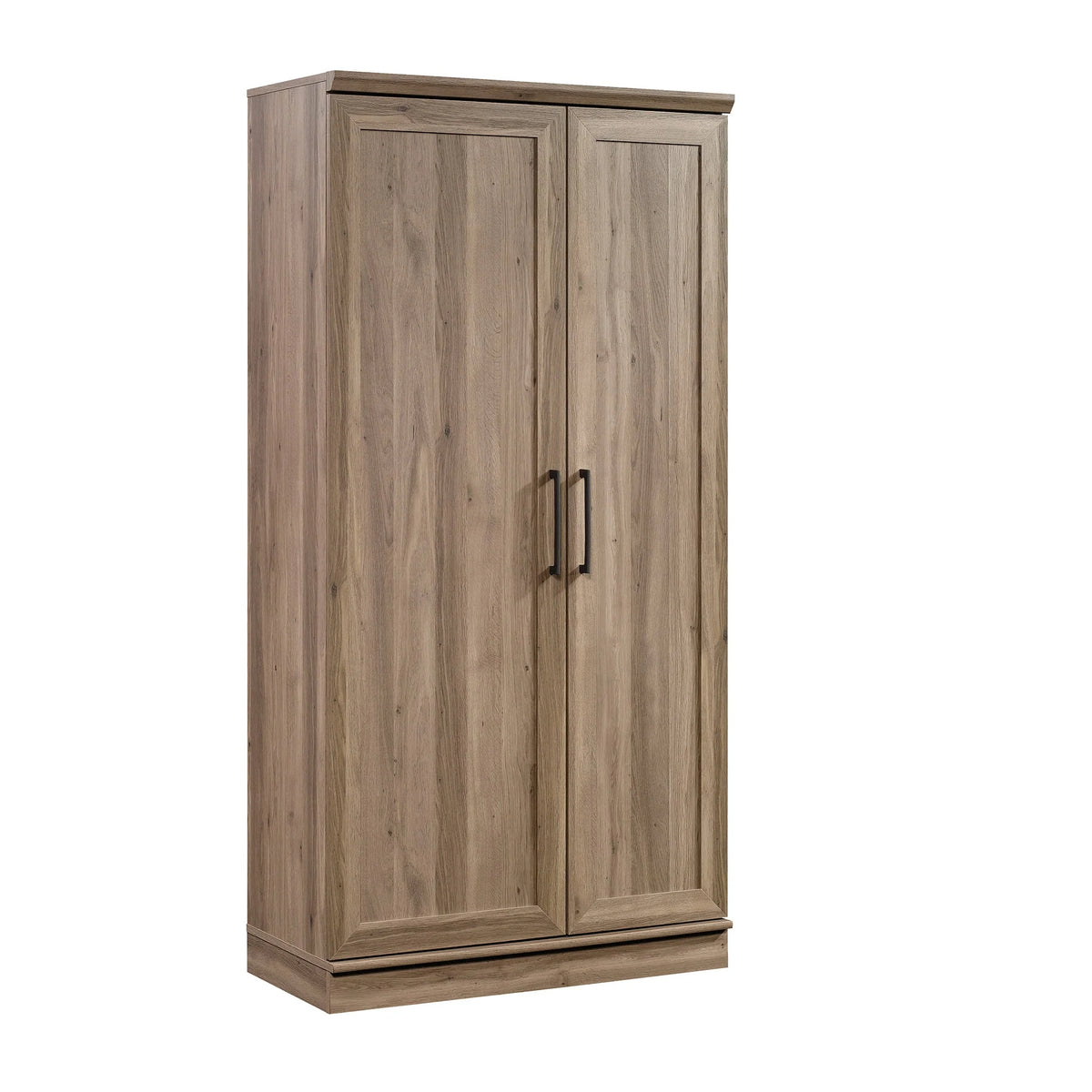 Sauder 422428 Homeplus Storage Cabinet， Salt Oak Finish