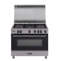 Gas Range with Convenient Controls