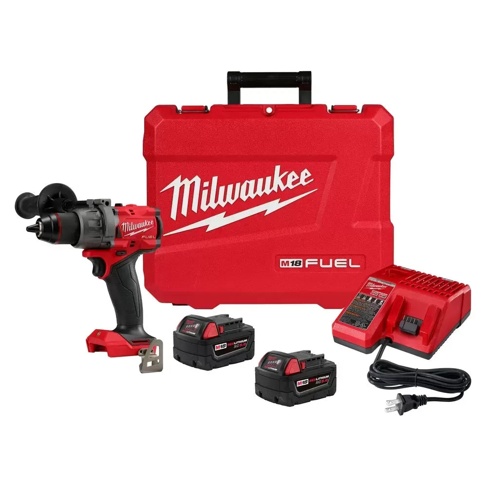 Milwaukee Pre-Sale Pre-Sale 2903-22 M18 FUEL 18V 1/2 Cordless Li-Ion Drill/Driver Kit