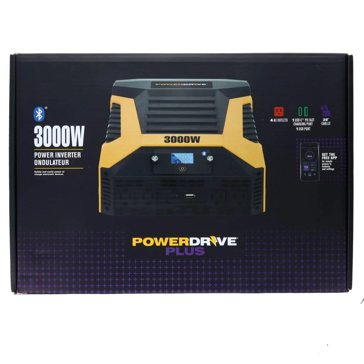PowerDrive PWD3000P 3000 Power Inverter