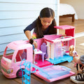3-in-1 Transforming Camper Toy Vehicle with Pool, Truck, Boat and 50 Accessories