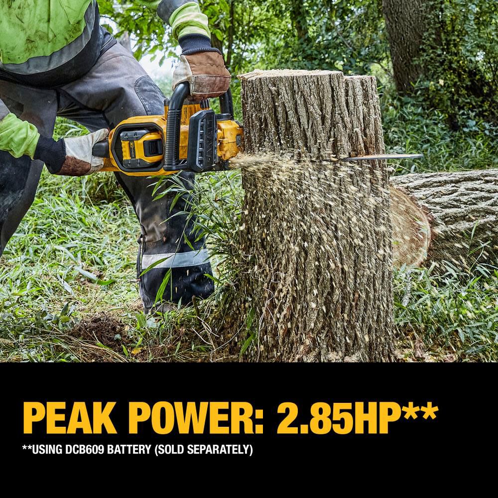 DEWALT 60V MAX Chainsaw 18 Brushless Cordless Kit DCCS672X1 from DEWALT