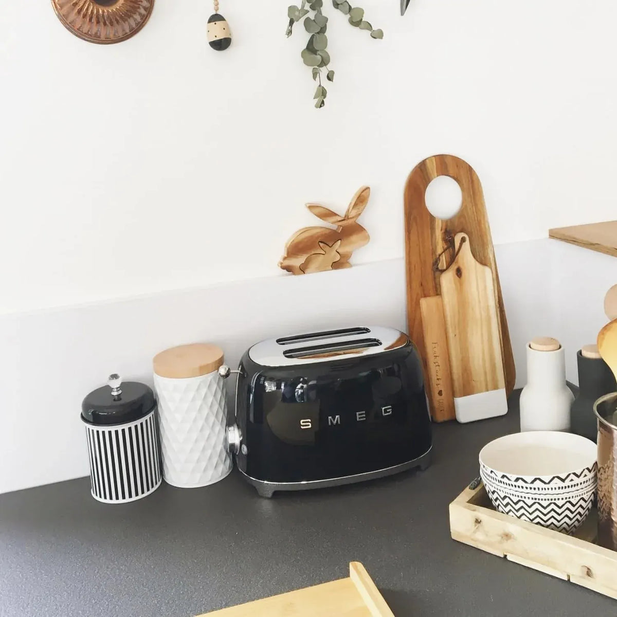 2 Slice Toaster with 6 Presets and Defrost Function and Removable Crumb ...
