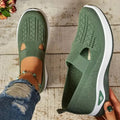 Mesh Sneakers with Cushioned Insole and Shock Absorbing Sole for Women