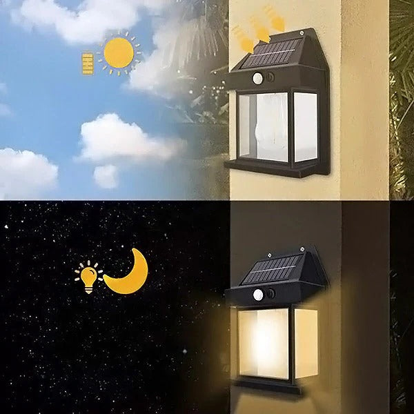 Motion Sensor Solar LED Light for Outdoor Walkways and Driveways