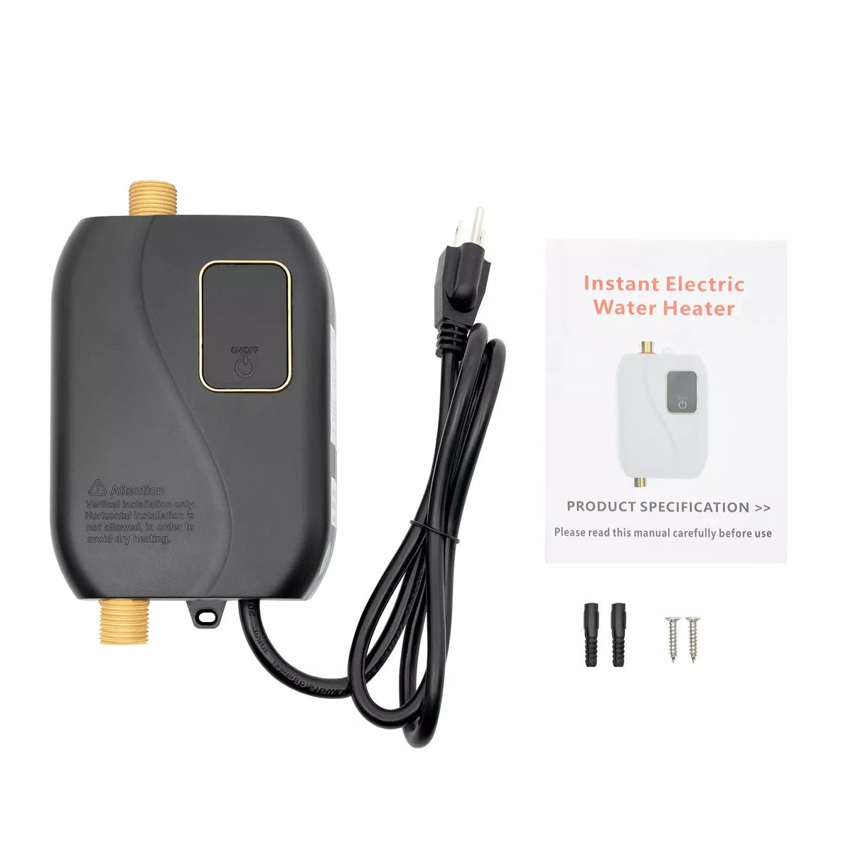 Instant Hot Water Dispenser with Sensor Activation and LED Temperature  Control