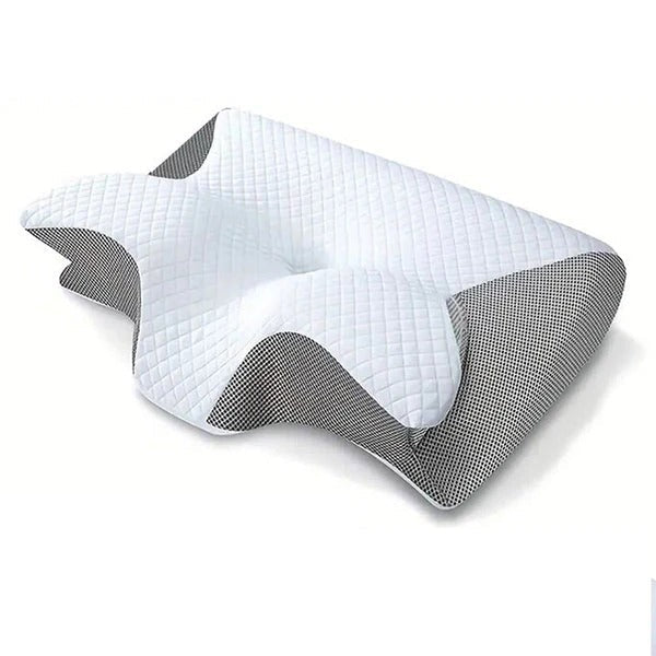 Professional Butterfly Shape Pillow with Armrests Ideal for Side and Back Sleepers with Specialized Cervical Support