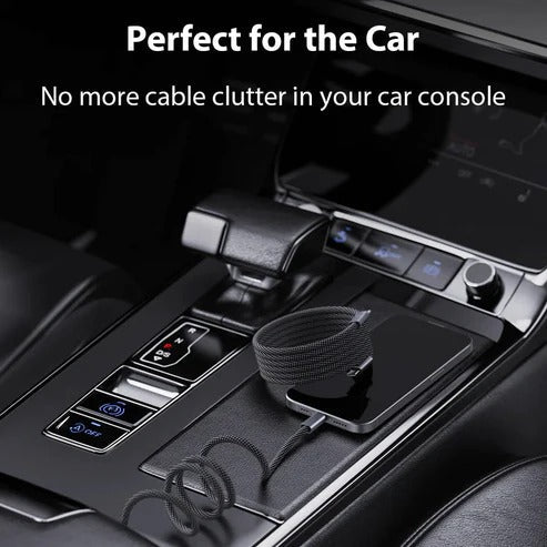 Magnetic Anti-Tangle Braided Charging Cable