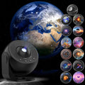 LED Film Disc Projector with 13 Space Discs and Silent 360  Rotation