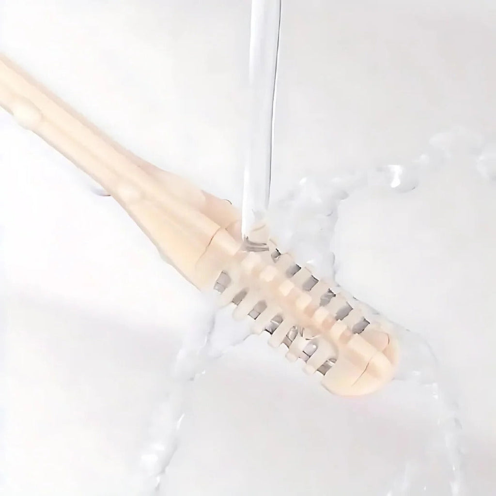 Nose Hair Trimmer with 360-Degree Rotating Head and Handheld  Grip