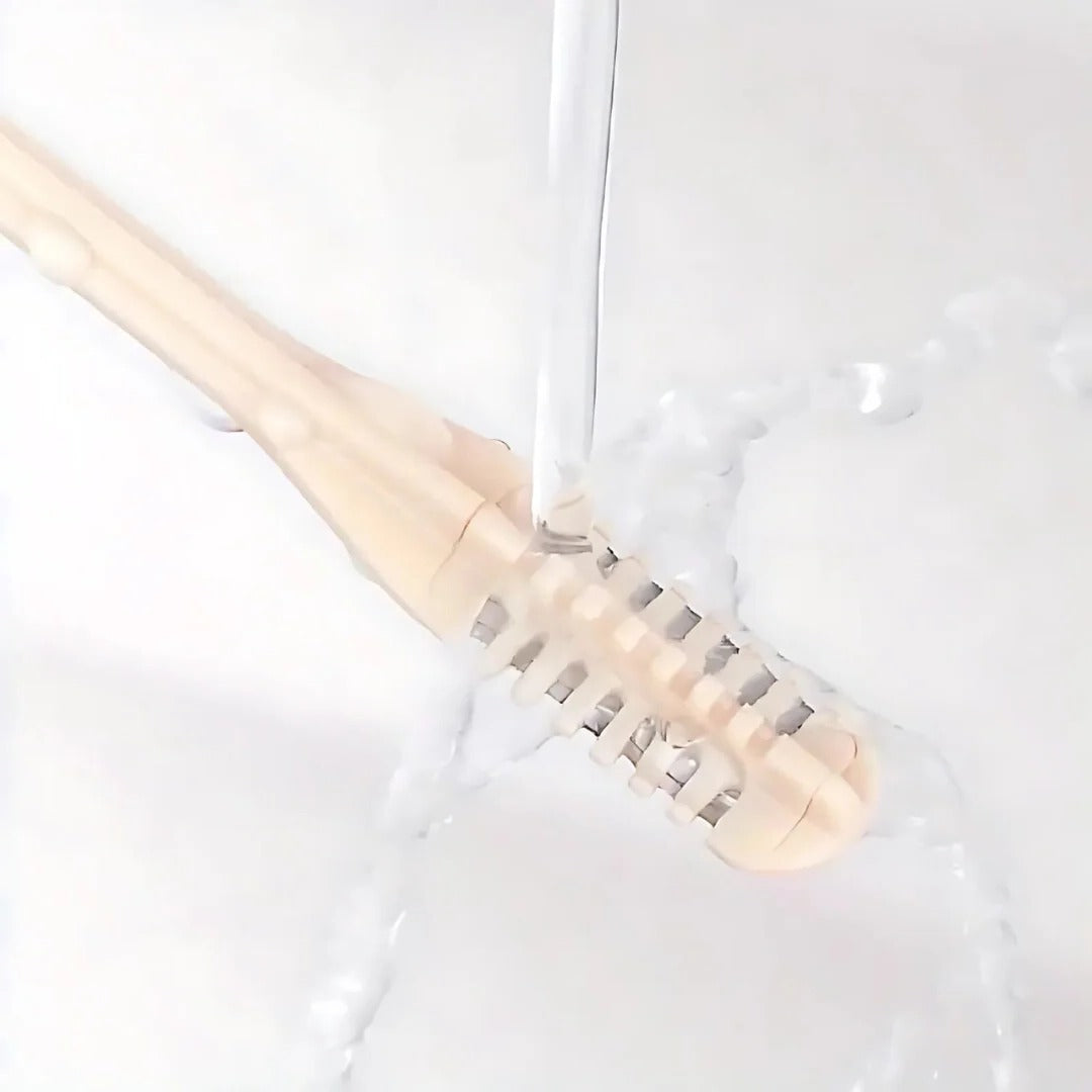 Nose Hair Trimmer with 360-Degree Rotating Head and Handheld  Grip