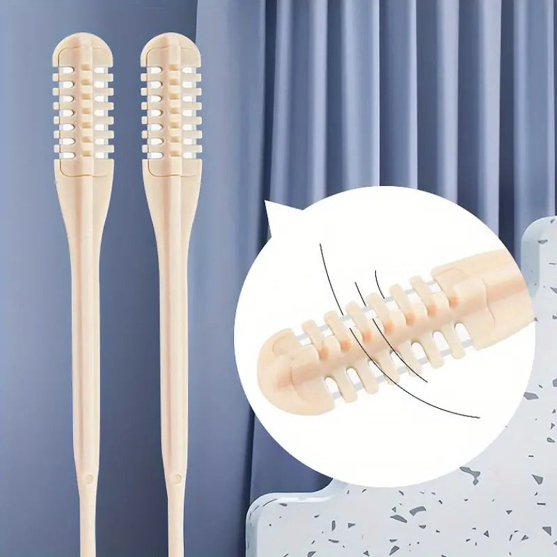 Nose Hair Trimmer with 360-Degree Rotating Head and Handheld  Grip
