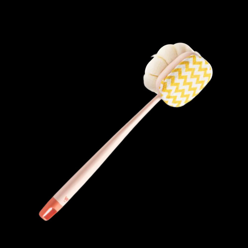 Long Handle Body Scrubber with Dual Sided Brush Head and Extended  Reach