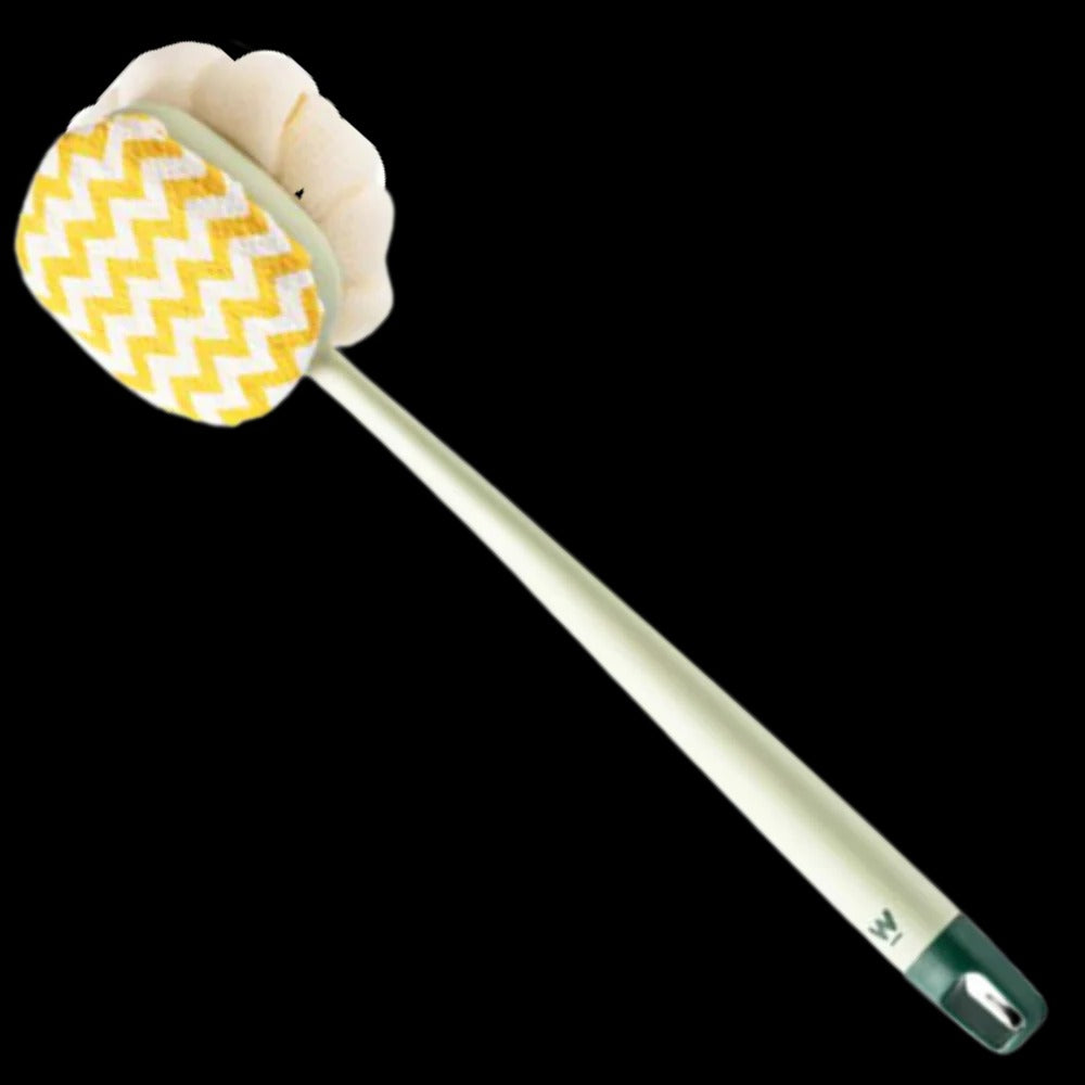 Long Handle Body Scrubber with Dual Sided Brush Head and Extended  Reach