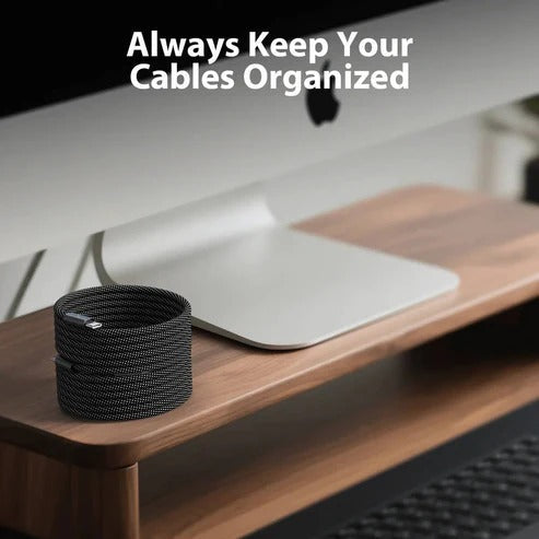 Magnetic Anti-Tangle Braided Charging Cable