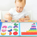 Magnetic Fraction Learning Book with Visual Models for  Kids