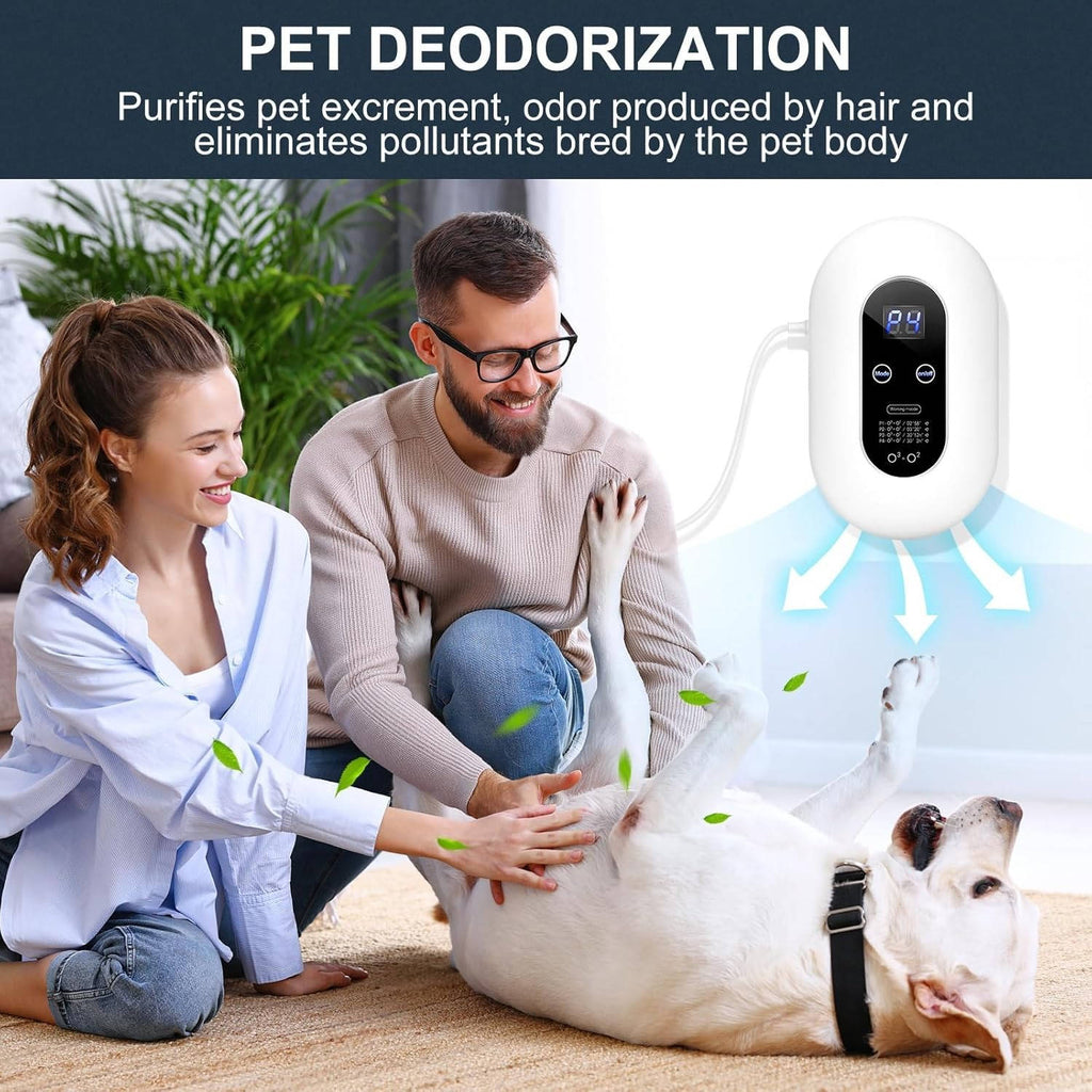 Plug In Odor Eliminator for Pets, 99% Cat Litter Deodorizer & Dog Poop Odor Removal