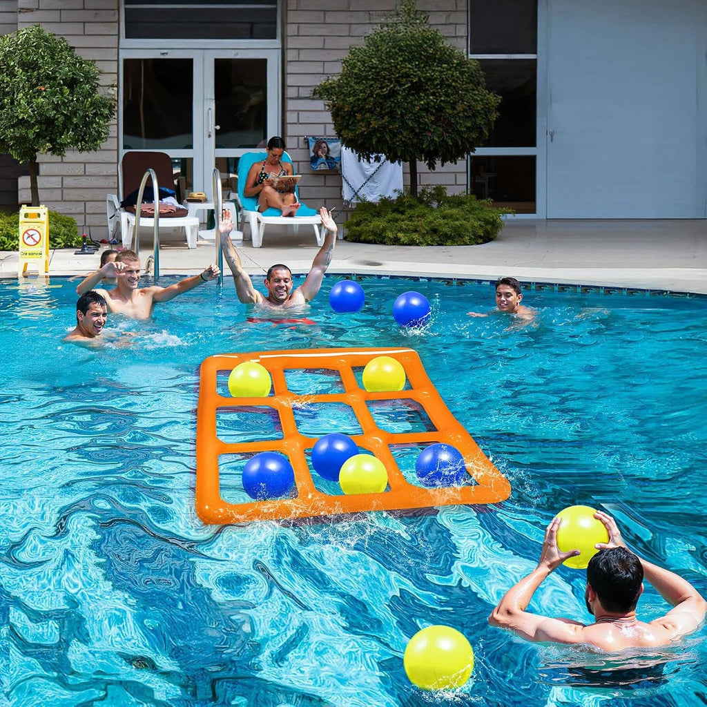 Inflatable Pool Games for Teens and Adults, Tic Tac Toe