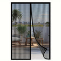 Magnetic Screen Door with Auto-Close Panels and Insect Barrier, Custom Sized