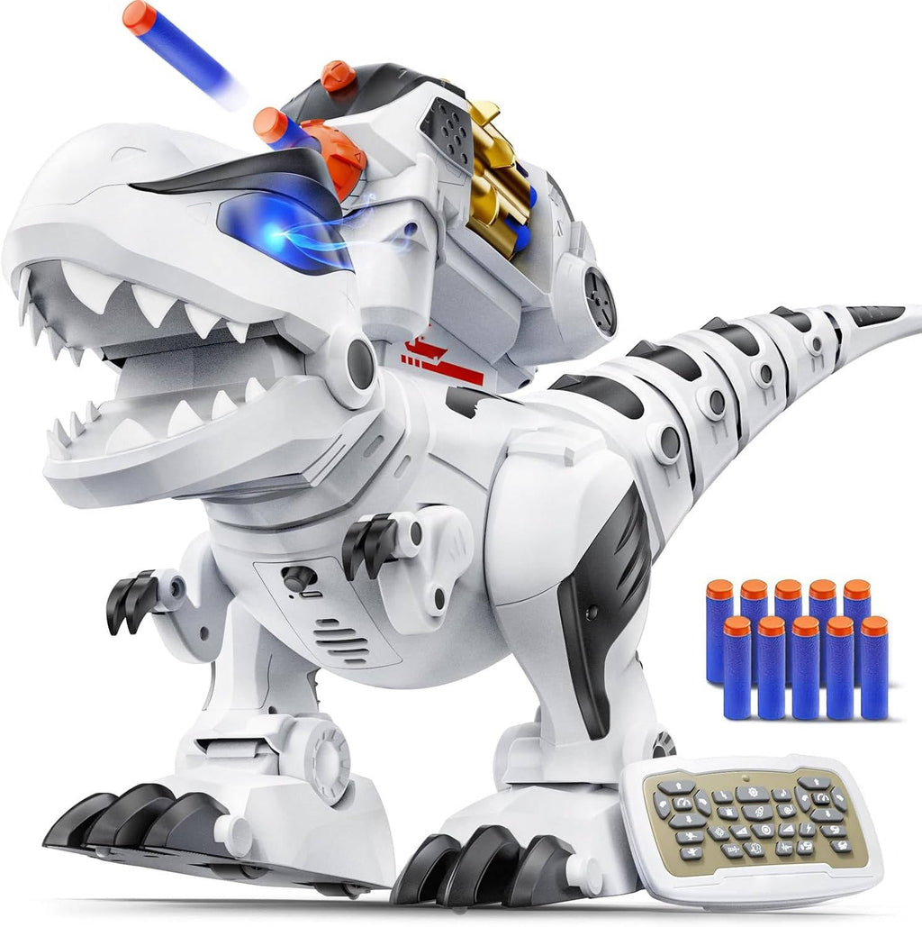 Programmable Interactive Dinosaur Toy with Sound Effects