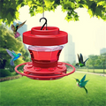 Hummingbird Water Feeder with Perch, Hanging Bee Proof