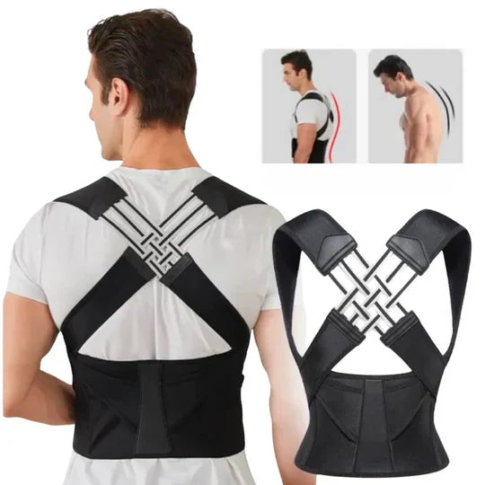 Posture Corrector Brace for Neck and Back Pain Relief