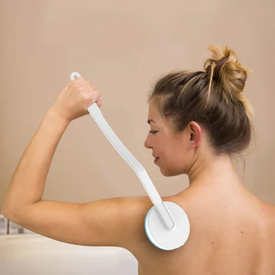 Long Handle Back Lotion Applicator and Massager for Smooth Even Coverage