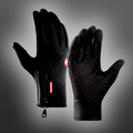 Insulated Winter Gloves with Waterproof Membrane and Touchscreen Tips, Anti-Slip Palm