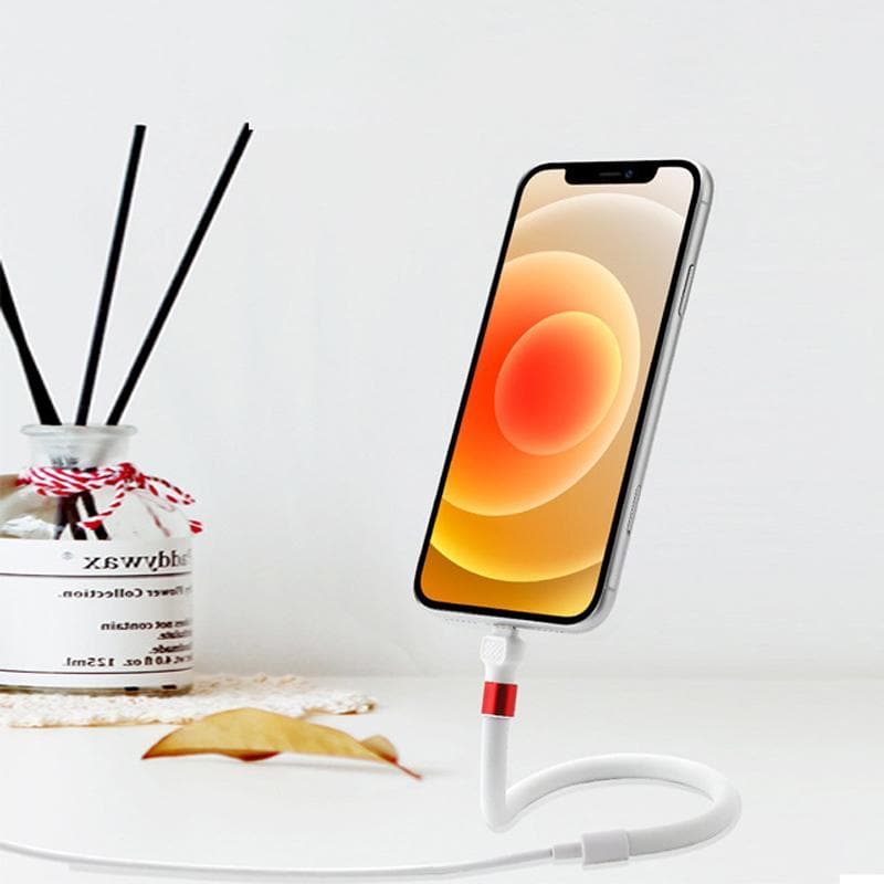Multi-Function Charging Cable with Adjustable Phone Stand and Data  Transfer