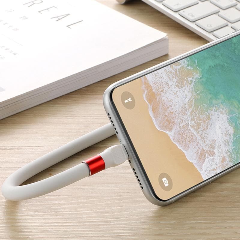 Multi-Function Charging Cable with Adjustable Phone Stand and Data  Transfer