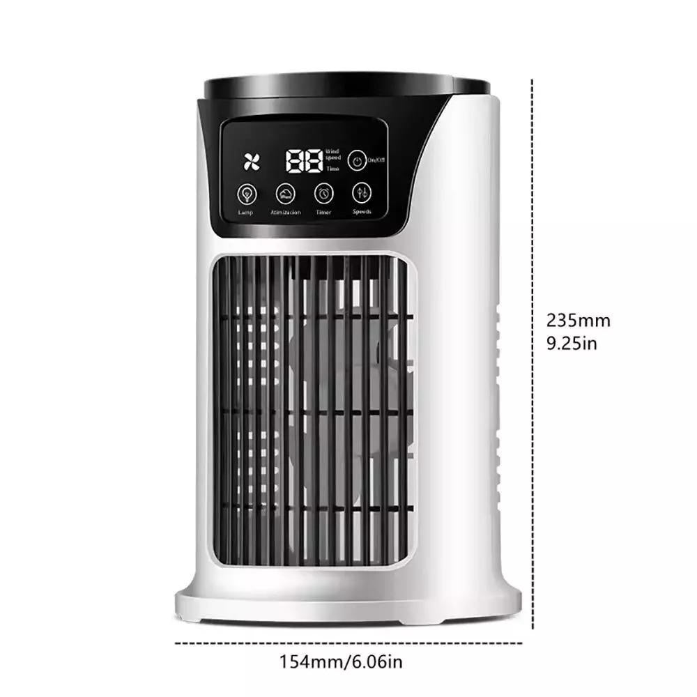Portable Air Cooler with Automatic Swing and Cotton Filtration, 8-Hour  Runtime