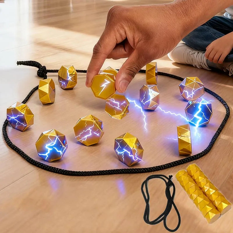 Magnetic Strategy Board Game for Two Players with Foldable Design